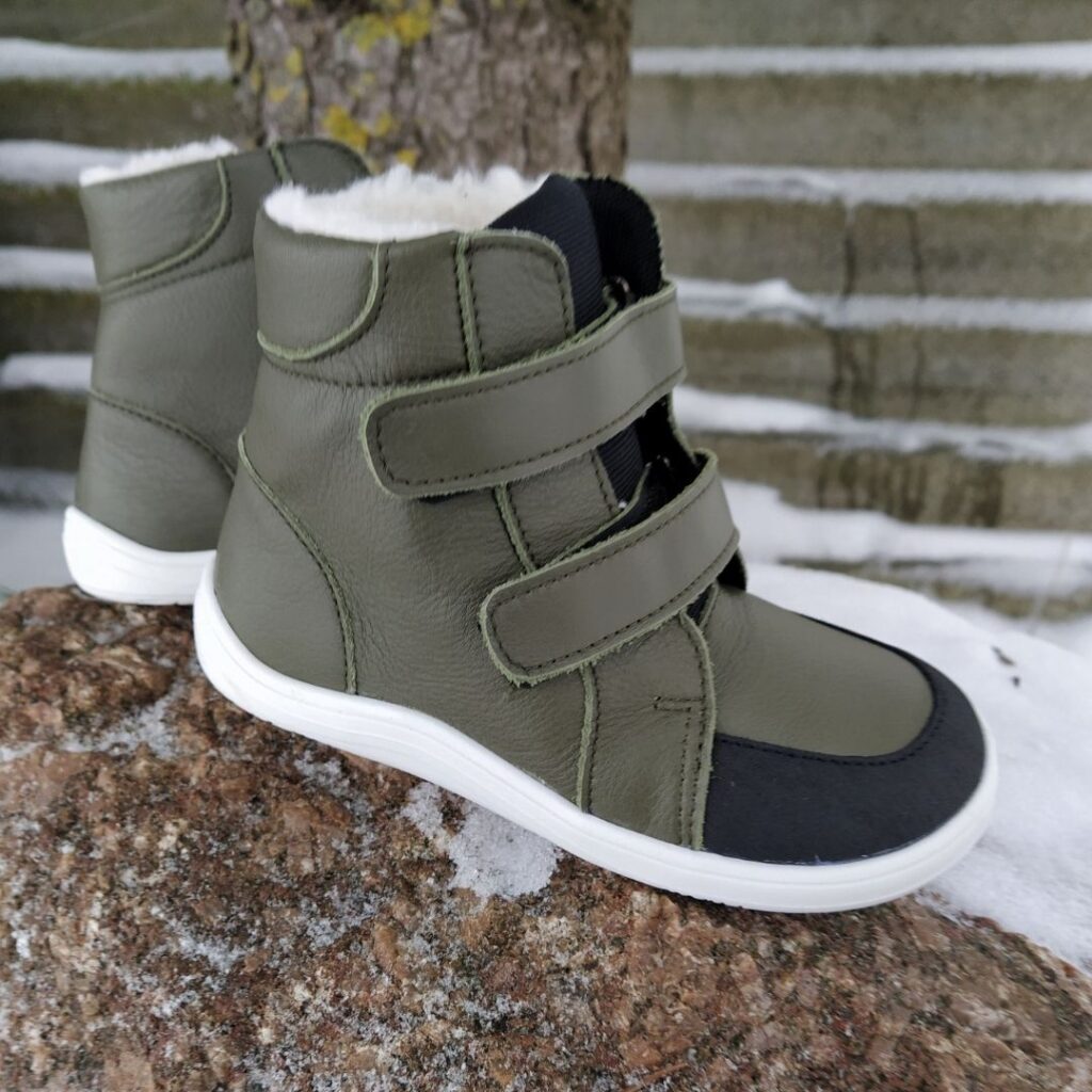 Baby Bare Shoes Febo Winter talvesaapad - Khaki