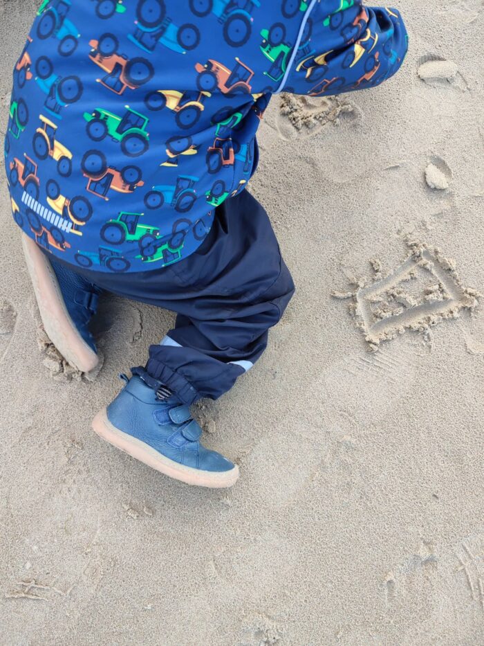 Froddo Barefoot High Tops poolsaapad Blue