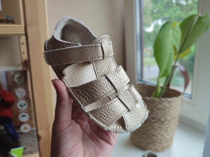 Baby Bare Shoes sandaalid Gold