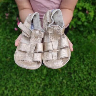 Baby Bare Shoes sandaalid Gold