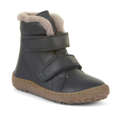 Froddo Barefoot Furry Boot - Dark Blue