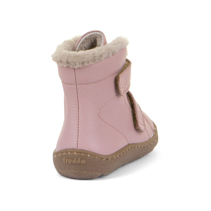 Froddo Barefoot Furry Boot - Pink