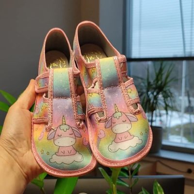 Raweks Zuzia barefoot sisejalatsid - Unicorn