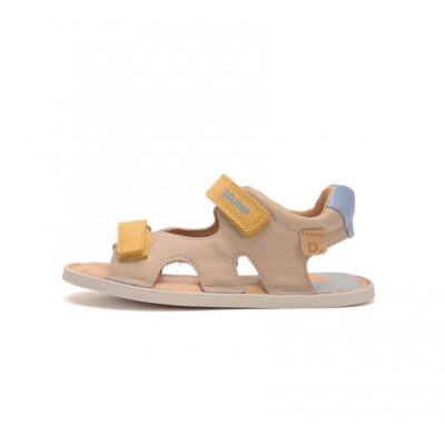 D.D.Step barefoot nahast sandaalid - Cream pehme samm
