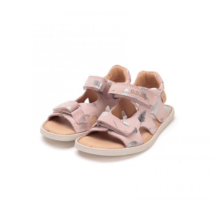 D.D.Step barefoot nahast sandaalid - Pink