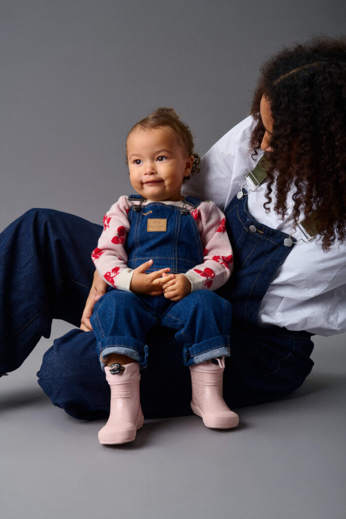 Bundgaard Malik kummikud - Old Rose Sparkle