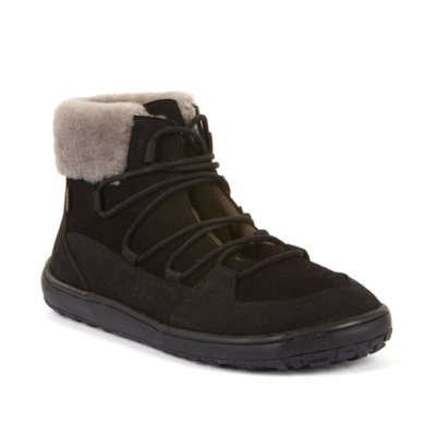 Froddo Barefoot UP Furry Wool Tex Black
