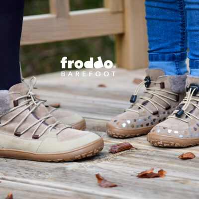 Froddo Barefoot UP Furry Wool Tex Taupe