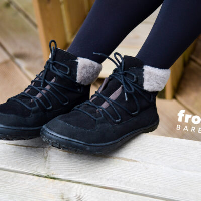 Froddo Barefoot UP Furry Wool Tex Black