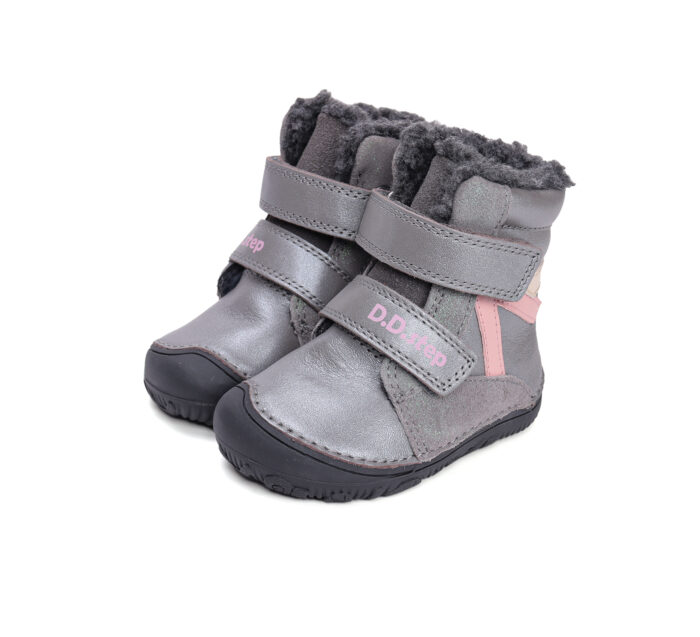 D.D.Step barefoot talvesaapad Dark Grey