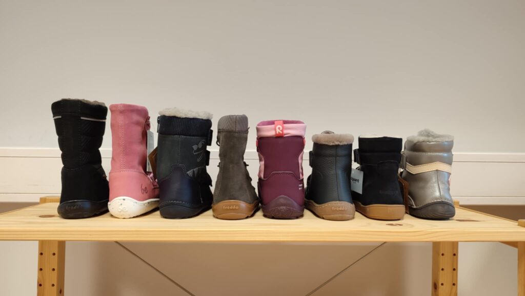 Suur laste barefoot talvesaabaste võrdlus 2025 Suur laste barefoot talvesaabaste võrdlus 2025