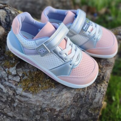 Beppi Kids barefoot LED tossud - Silver