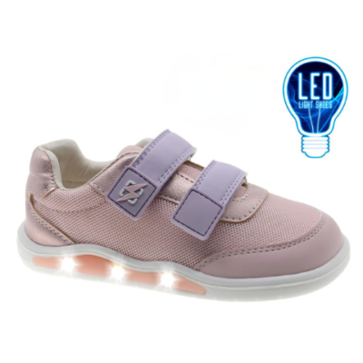Beppi Kids barefoot LED tossud - Lilac