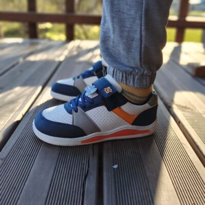 Beppi Kids barefoot LED tossud - White/Navy