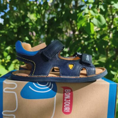 D.D.Step barefoot nahast sandaalid - Royal Blue