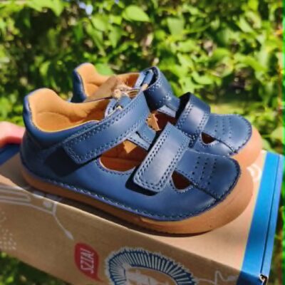 D.D.Step barefoot nahast sandaalid - Dark Blue
