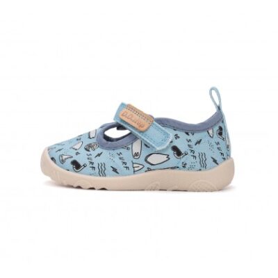 D.D.Step barefoot tekstiilist tennised - Turquoise