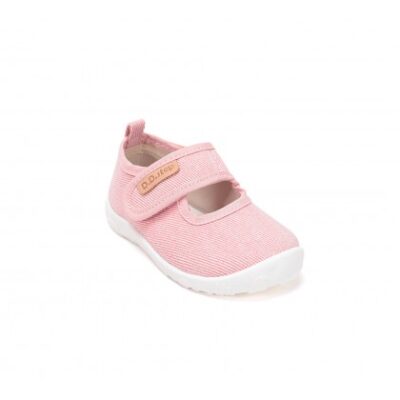 D.D.Step barefoot tekstiilist baleriinad - Baby Pink