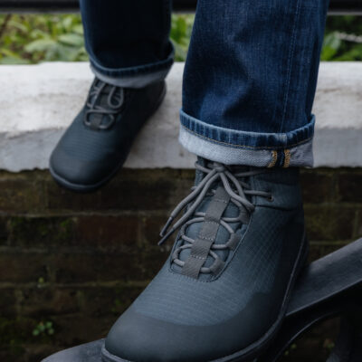 Stitch & Walk barefoot Aqua-Tex saapad Black