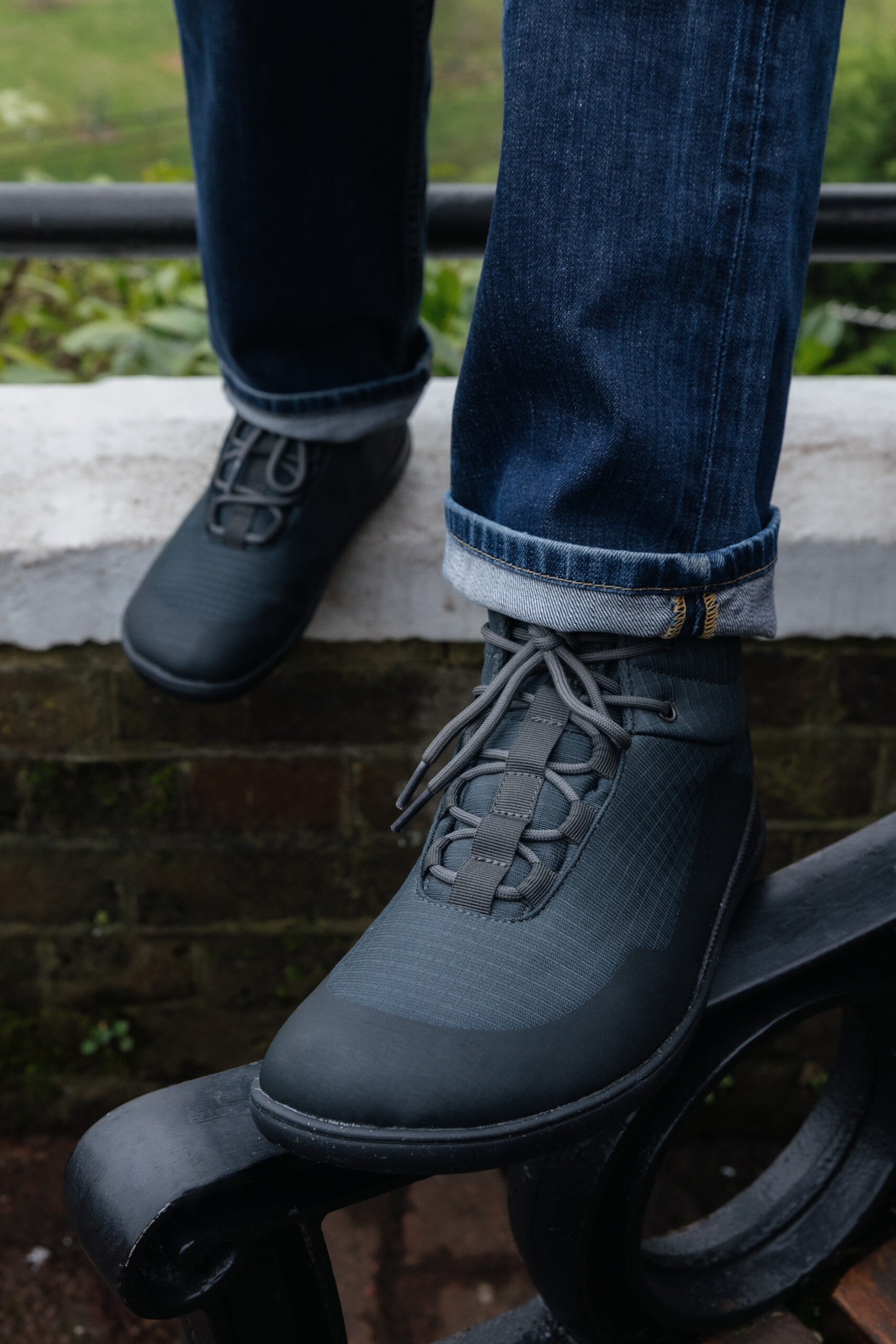 Stitch & Walk barefoot Aqua-Tex saapad Black