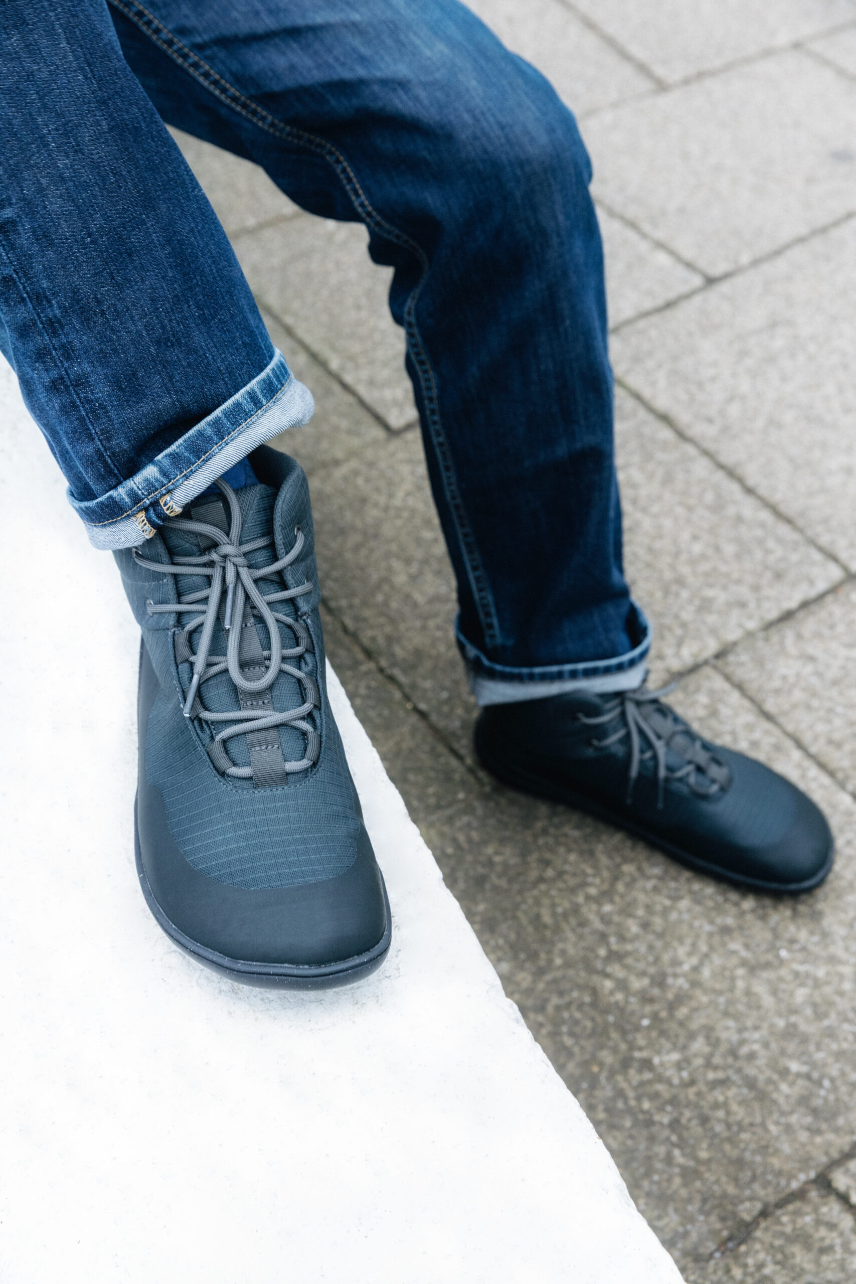 Stitch & Walk barefoot Aqua-Tex saapad Black