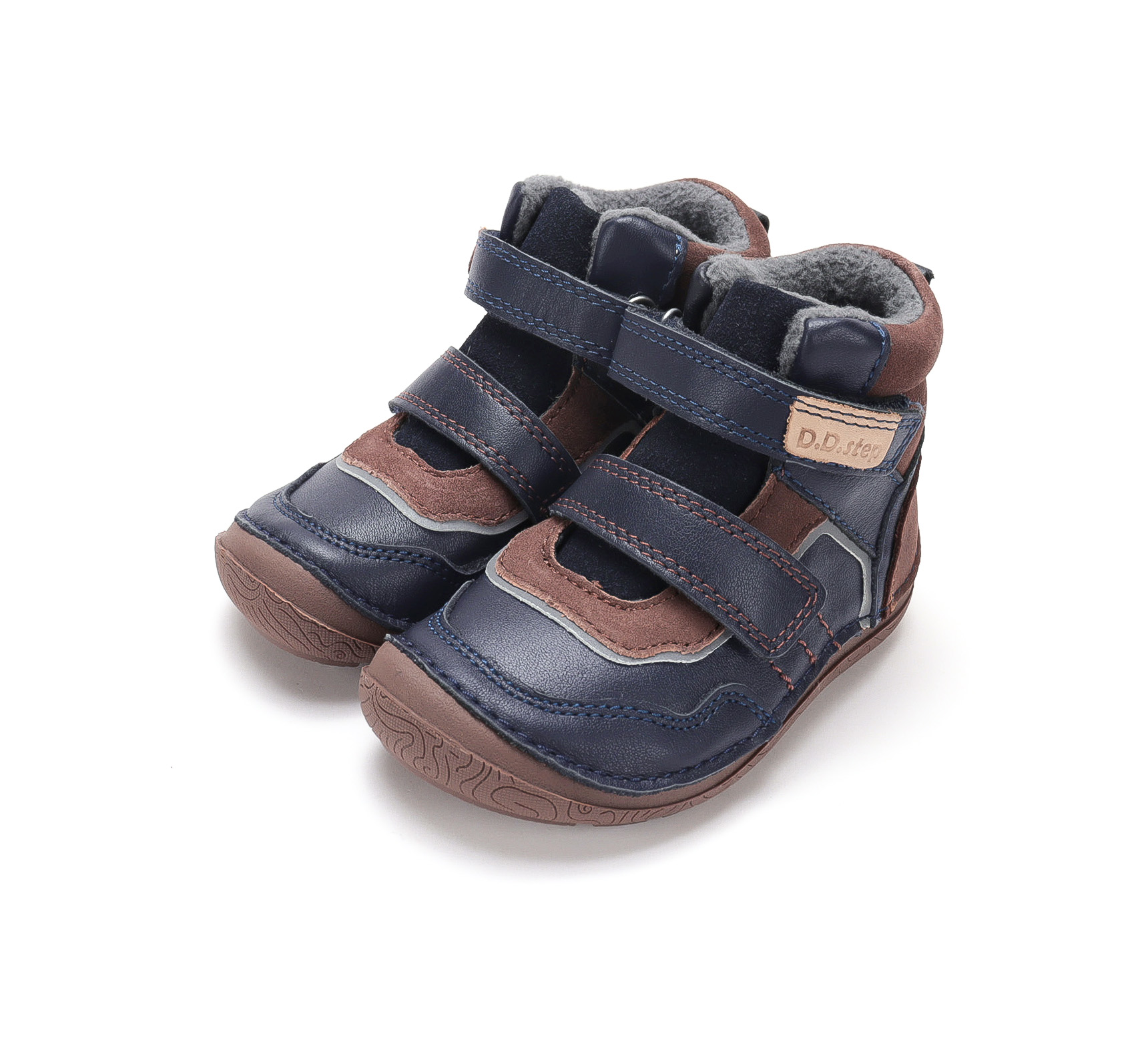 D.D.Step barefoot k/s saapad – Chocolate
