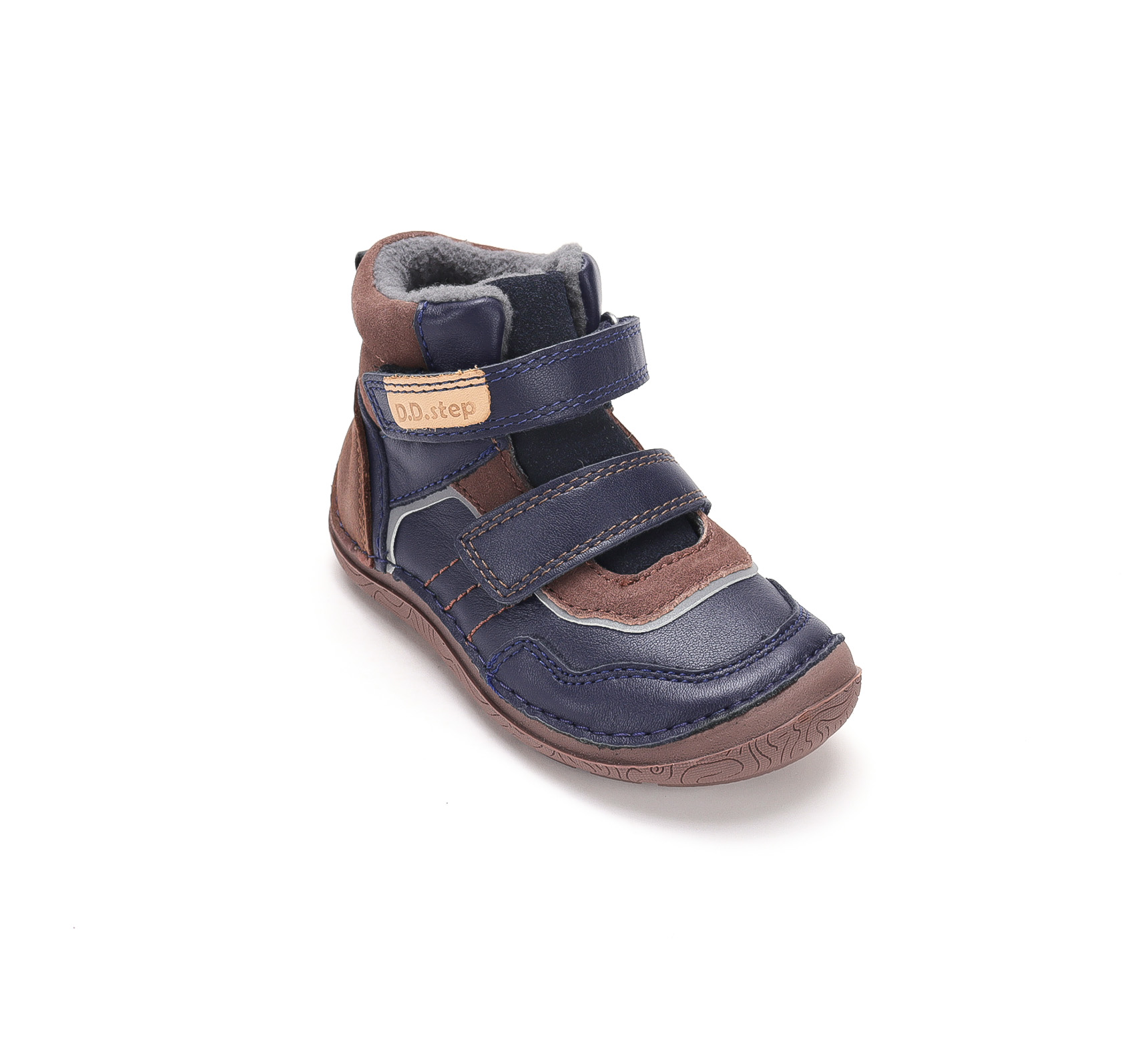 D.D.Step barefoot k/s saapad – Chocolate